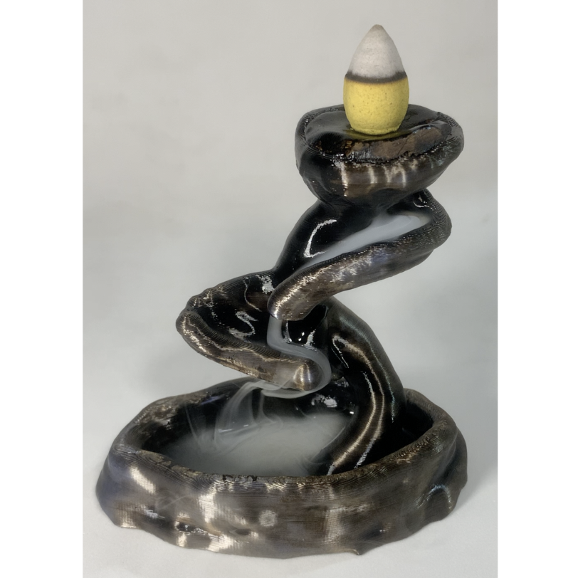 3D printable Smoke Fountain Incense Burner • made with Creality CR10s